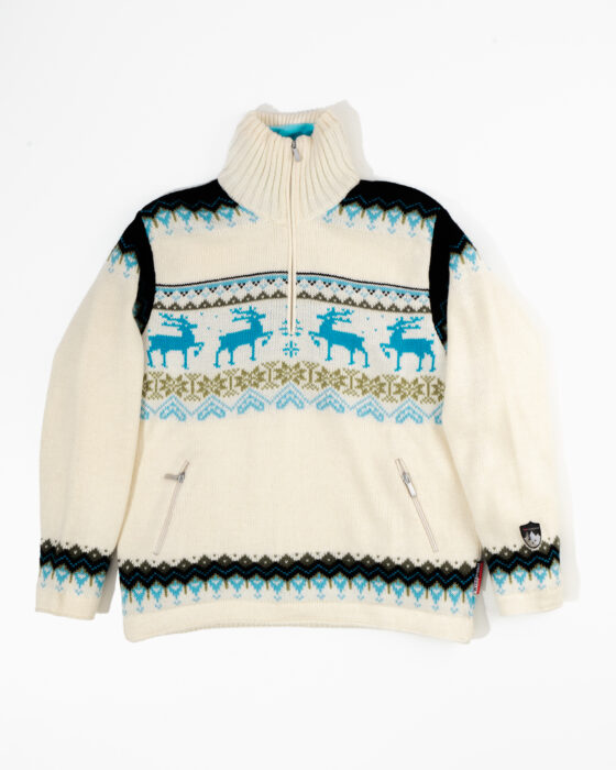 Свитер с норвежским орнаментом