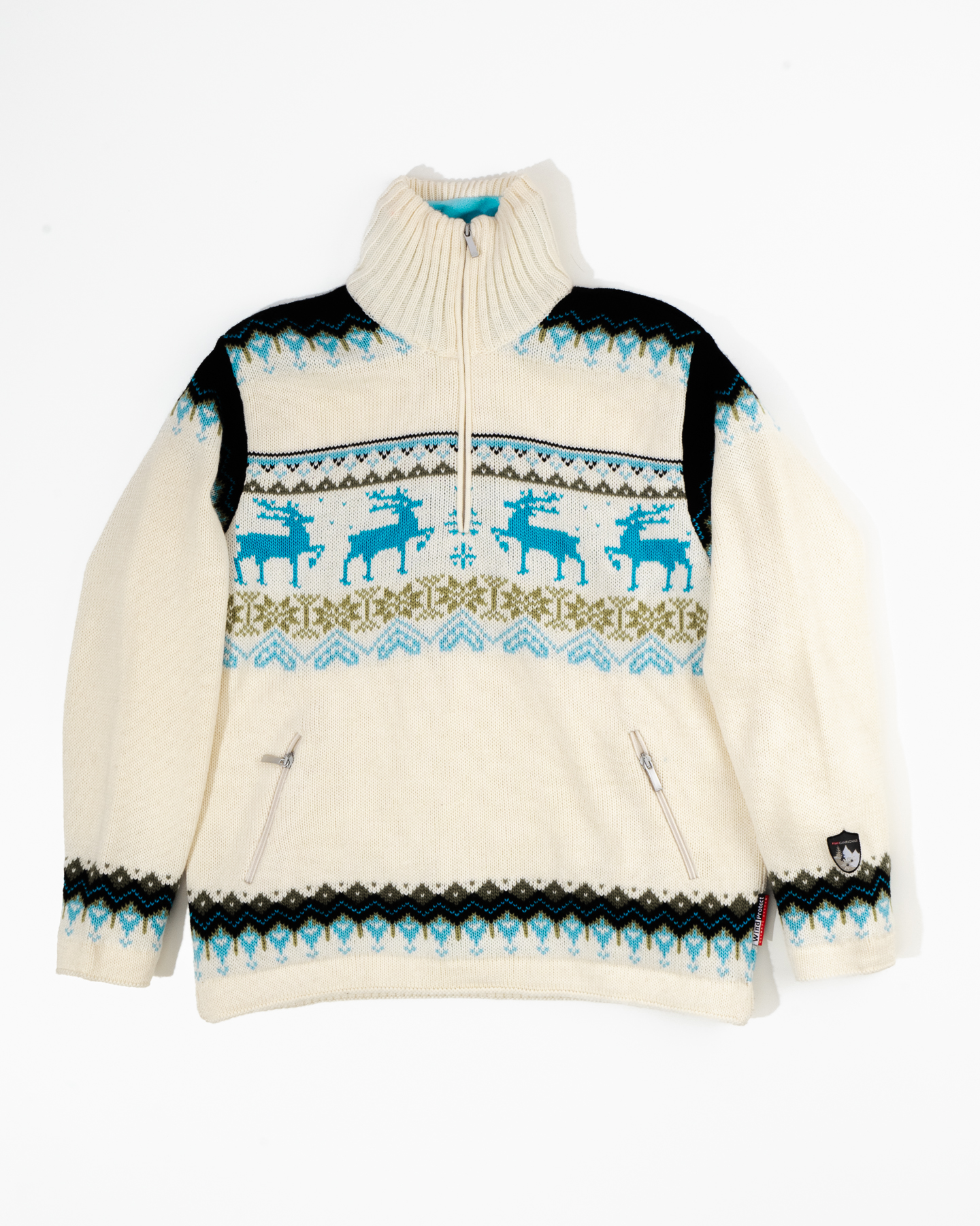 Свитер с норвежским орнаментом