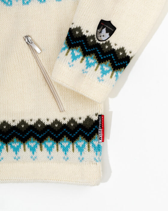 Свитер с норвежским орнаментом — фото 4