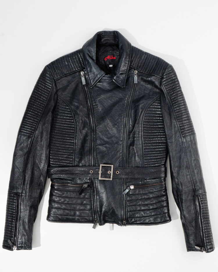 Кожаная куртка Alba made in Italy