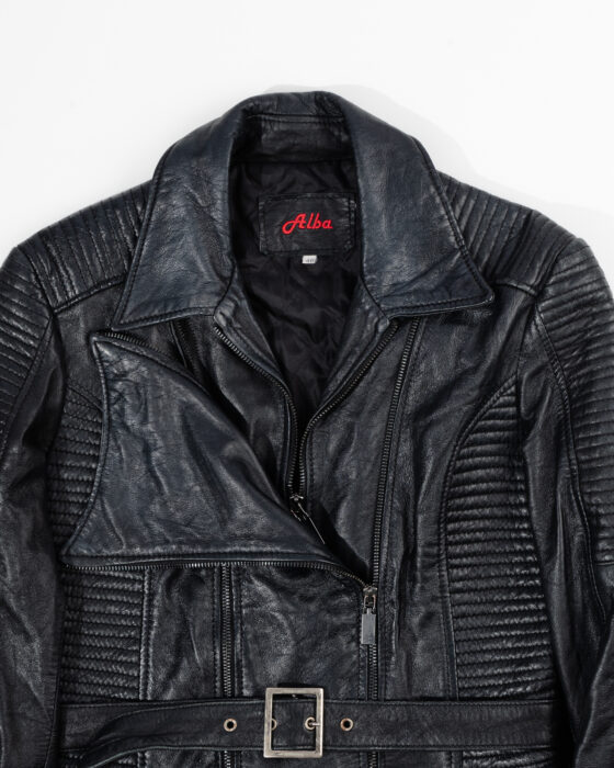 Кожаная куртка Alba made in Italy Alba Moda — фото 3