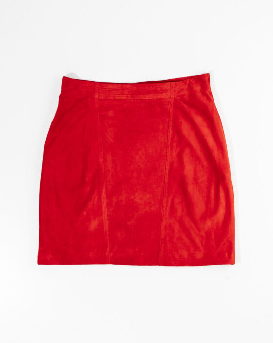 Юбка из замши