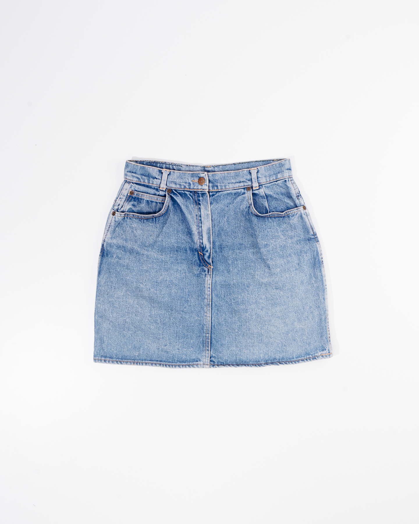 Джинсовая мини-юбка Fiorucci Fiorucci