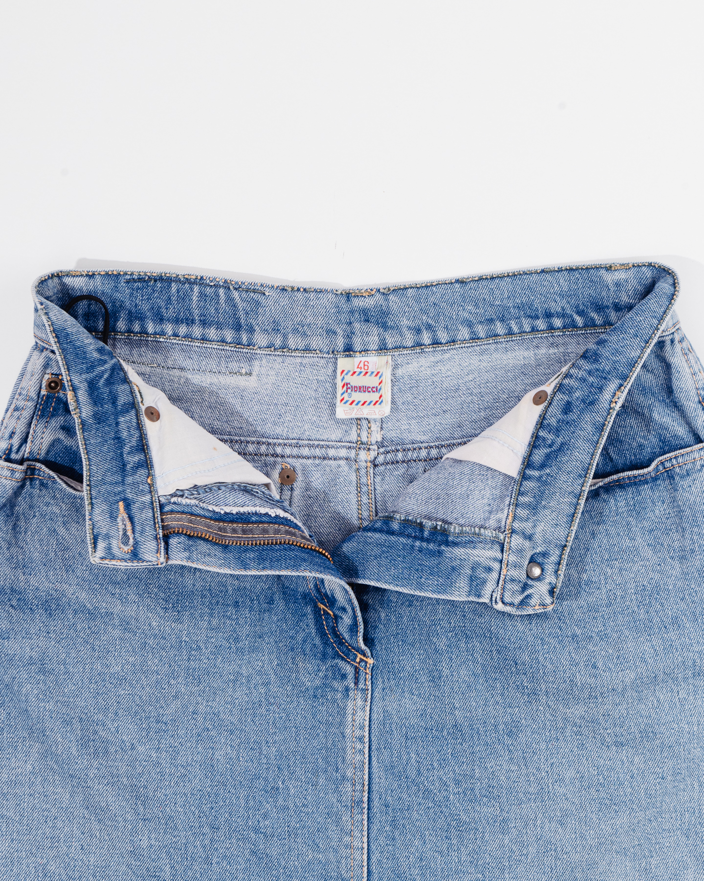 Джинсовая мини-юбка Fiorucci Fiorucci — фото 3