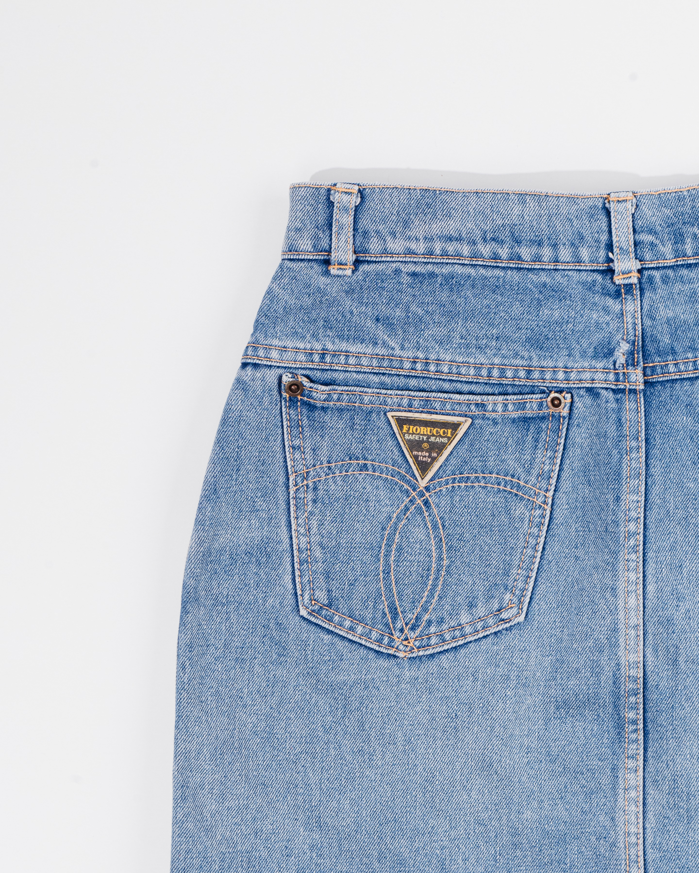 Джинсовая мини-юбка Fiorucci Fiorucci — фото 4