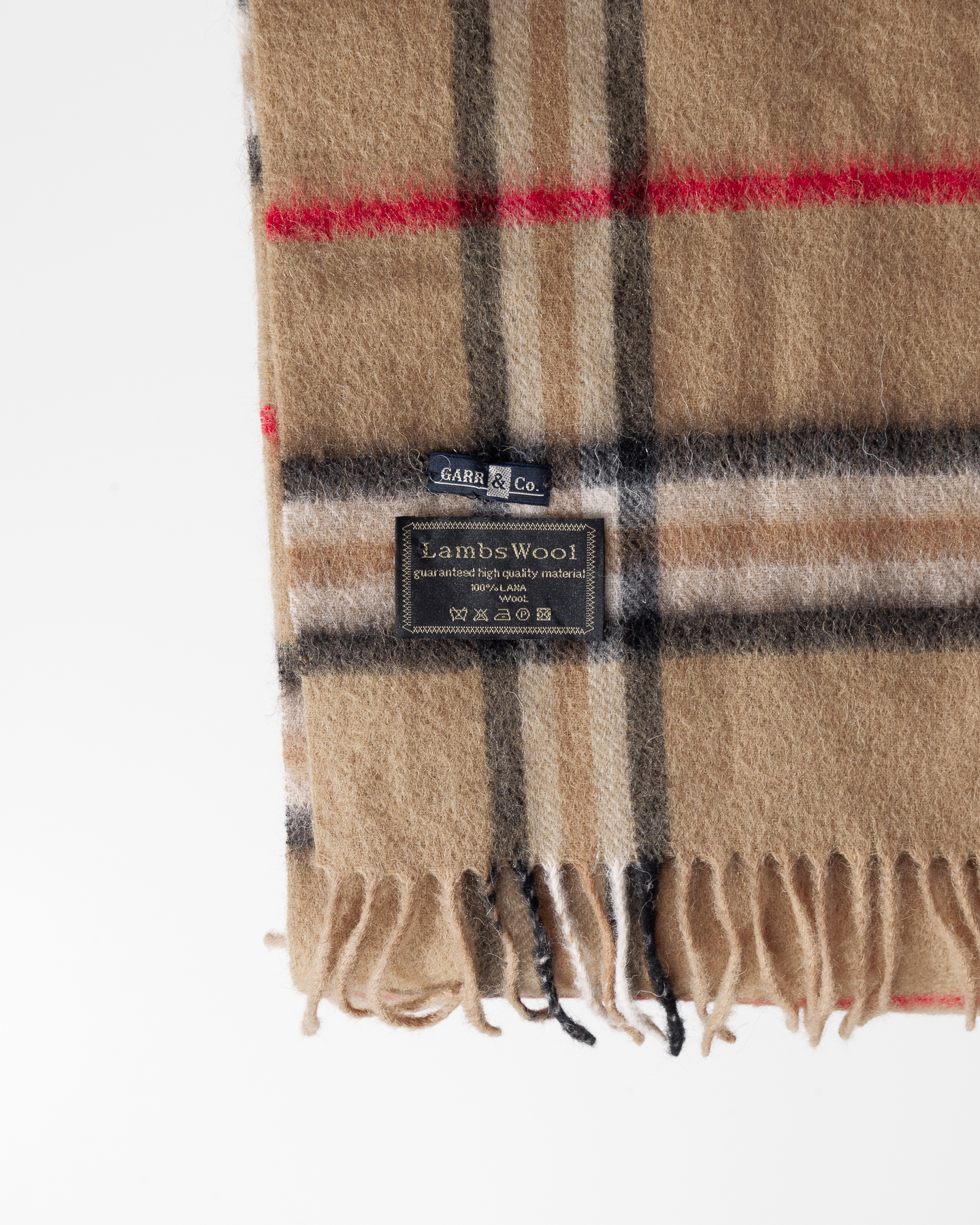 Шарф из мягкой шерсти Garr&Co — фото 3