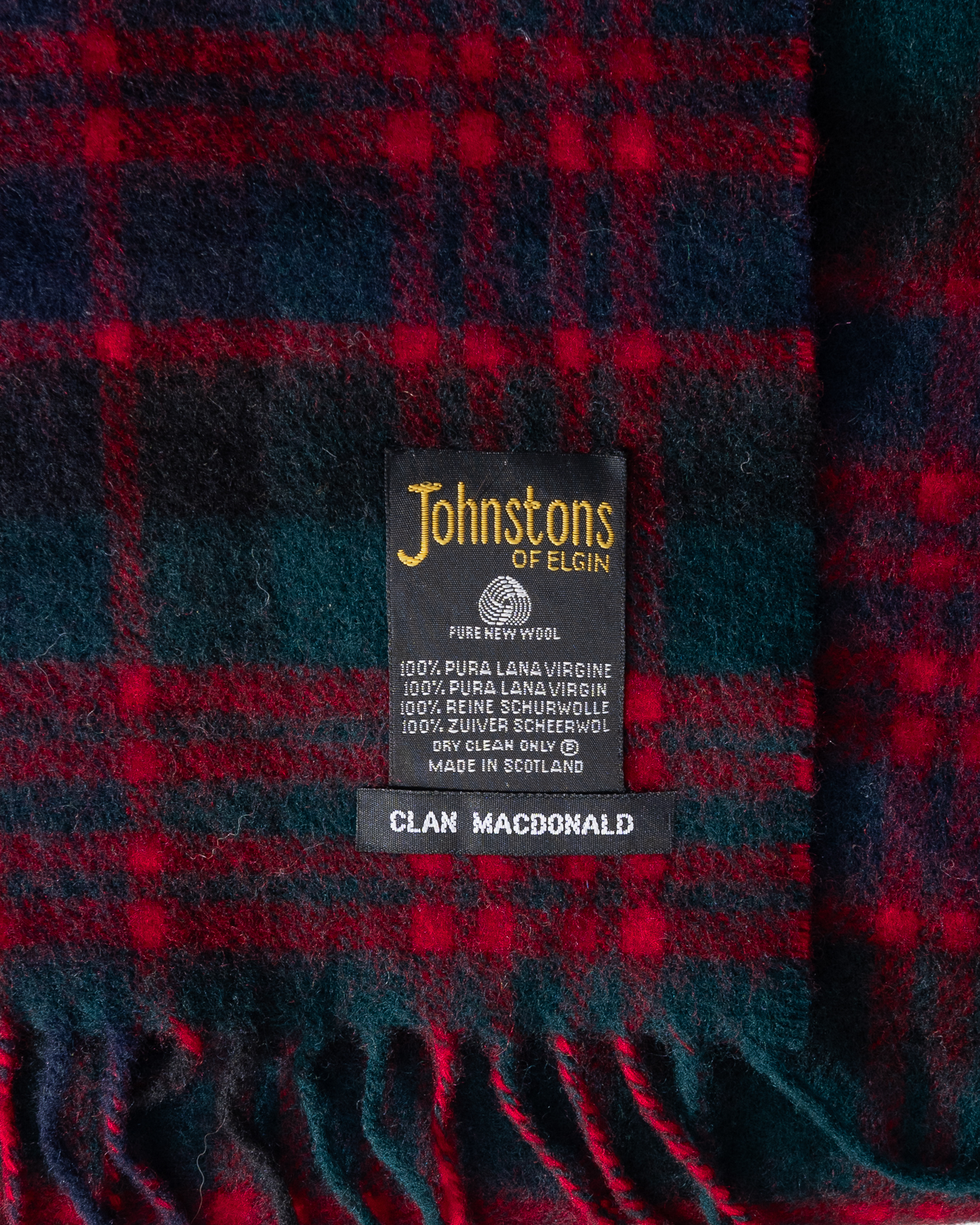 Шерстяной шарф Johnstons of Elgin — фото 3