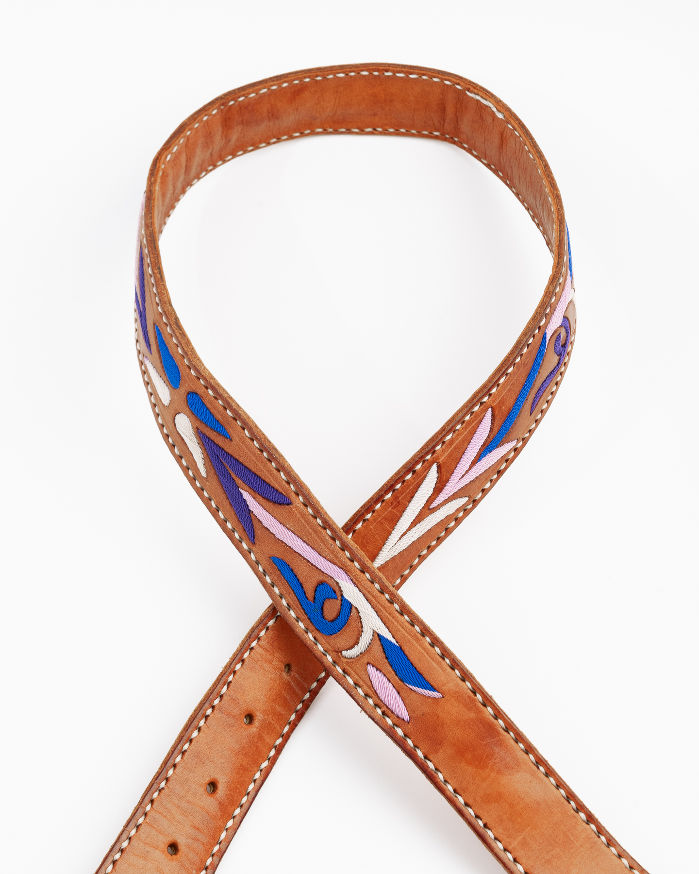 Ремень с вышивкой ручной работы — фото 3