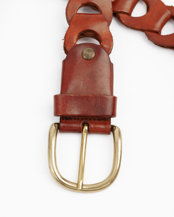 Ремень с декоративным плетением — фото 2