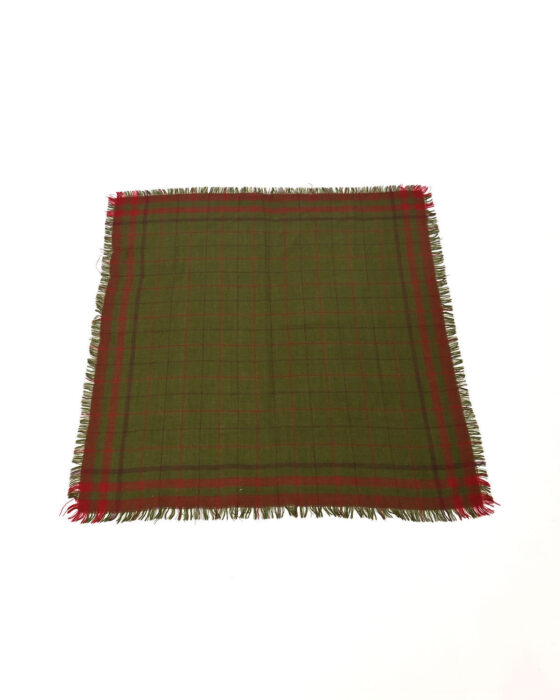 Винтажный платок в клетку — фото 2