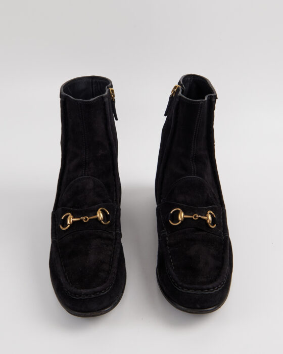 Замшевые ботинки Gucci Gucci — фото 3