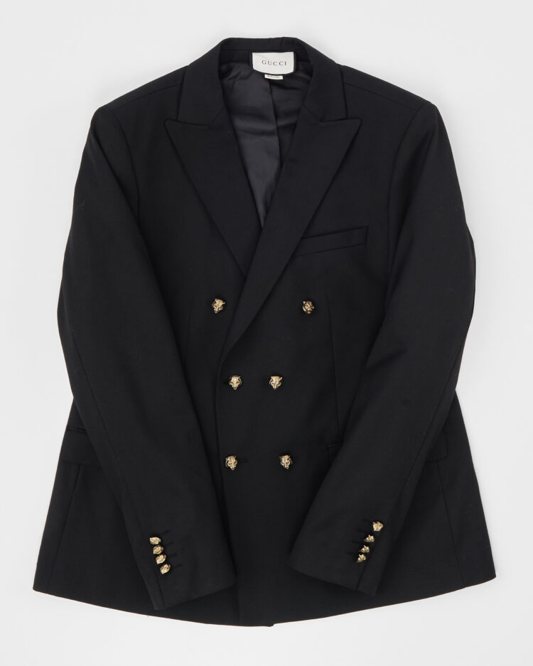 Двубортный жакет Gucci
