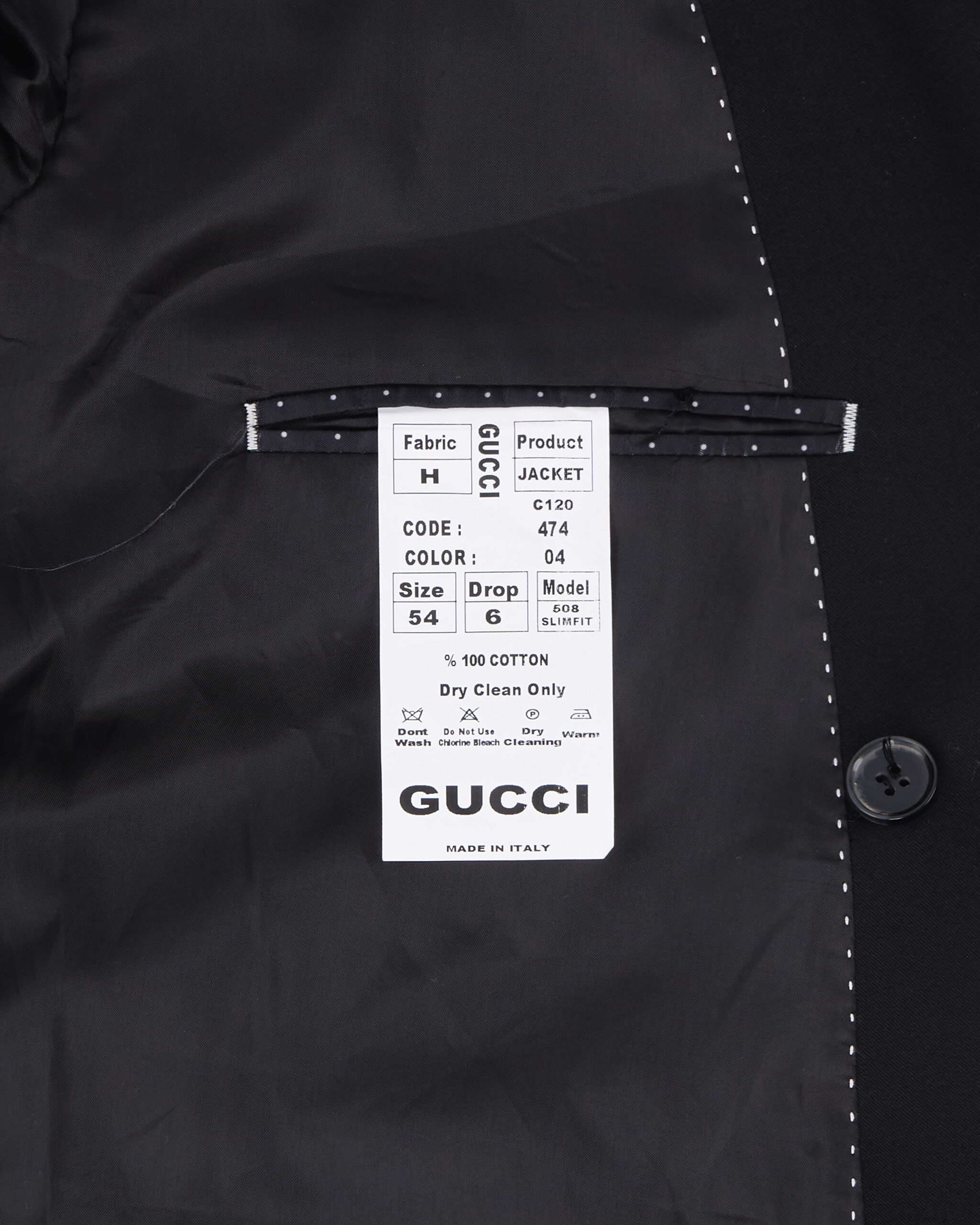 Двубортный жакет Gucci Gucci — фото 5