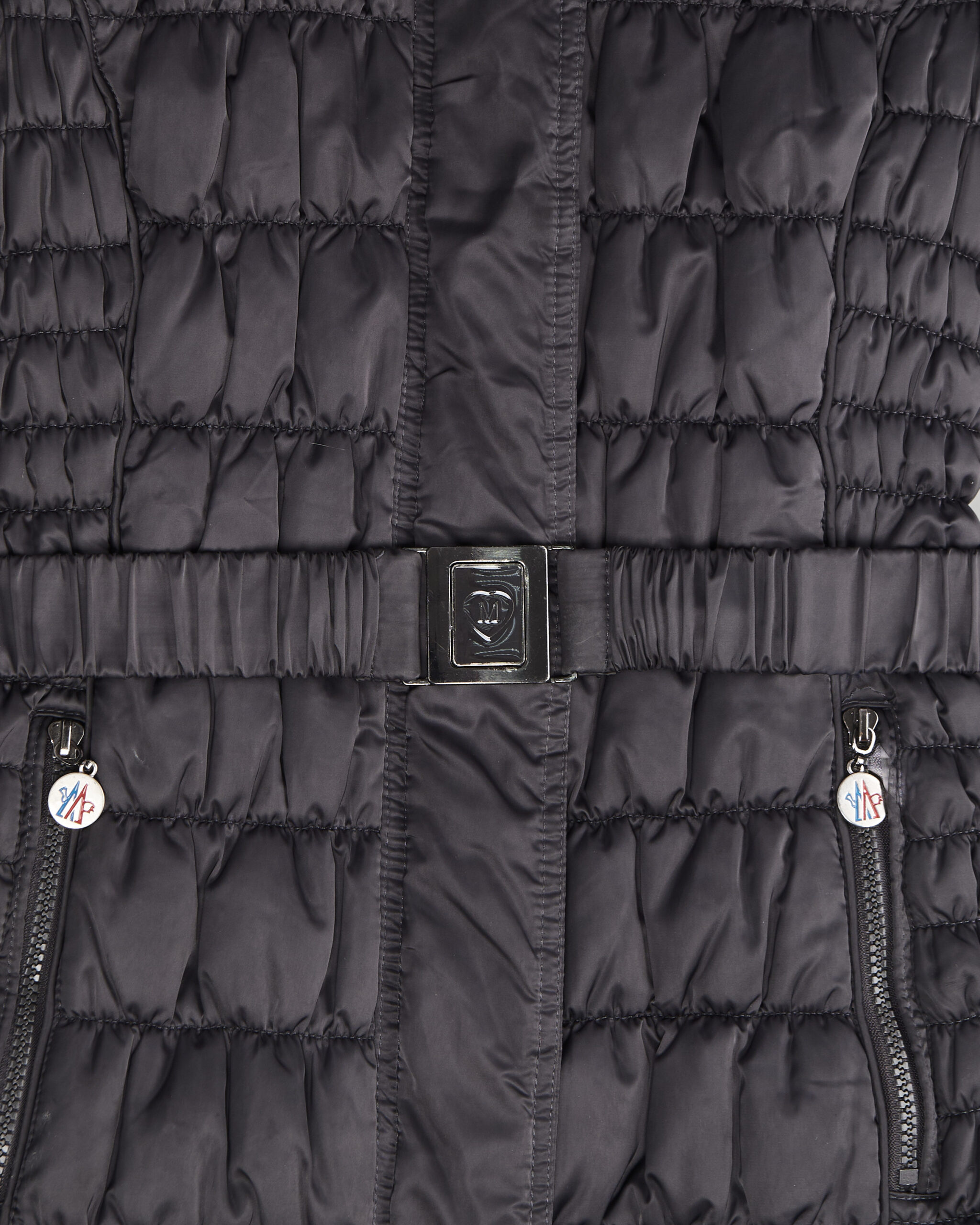 Пуховик Moncler с поясом Moncler — фото 5