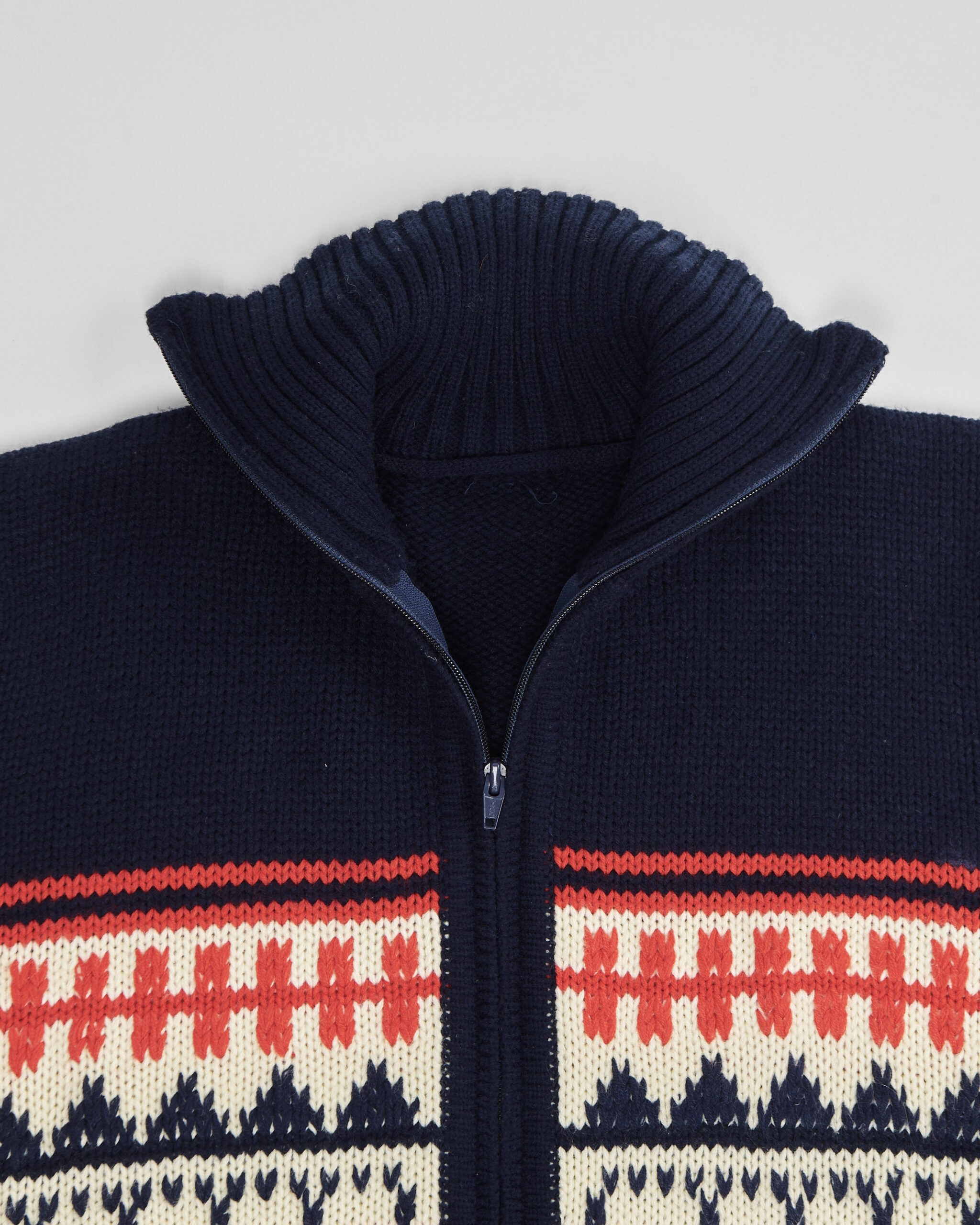 Кардиган на молнии с узором — фото 3