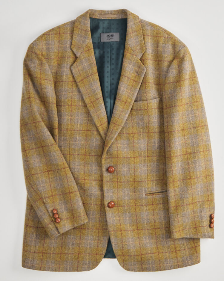 Пиджак из шерсти Boss Easy Line