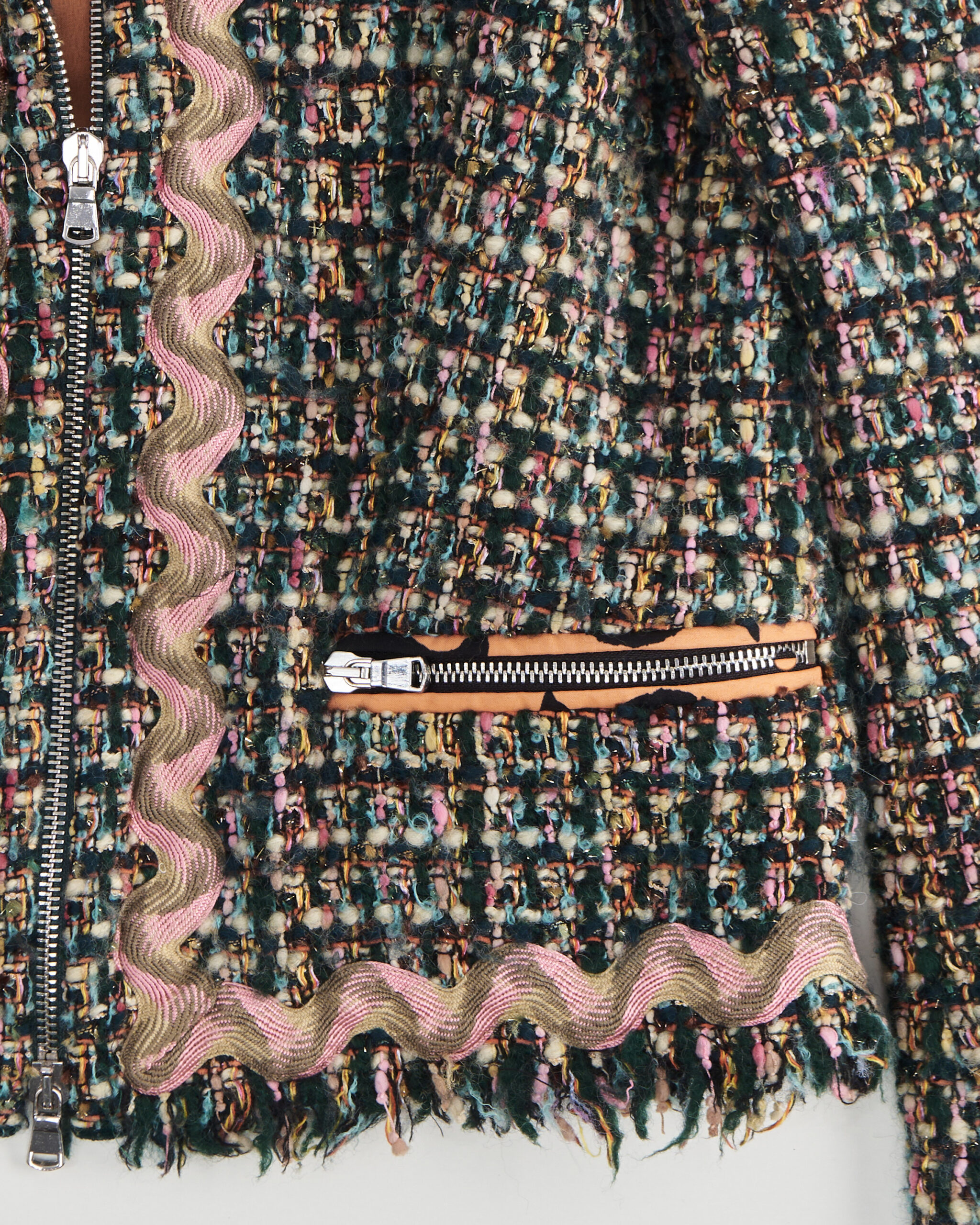 Жакет Moschino из фактурного букле Moschino — фото 4