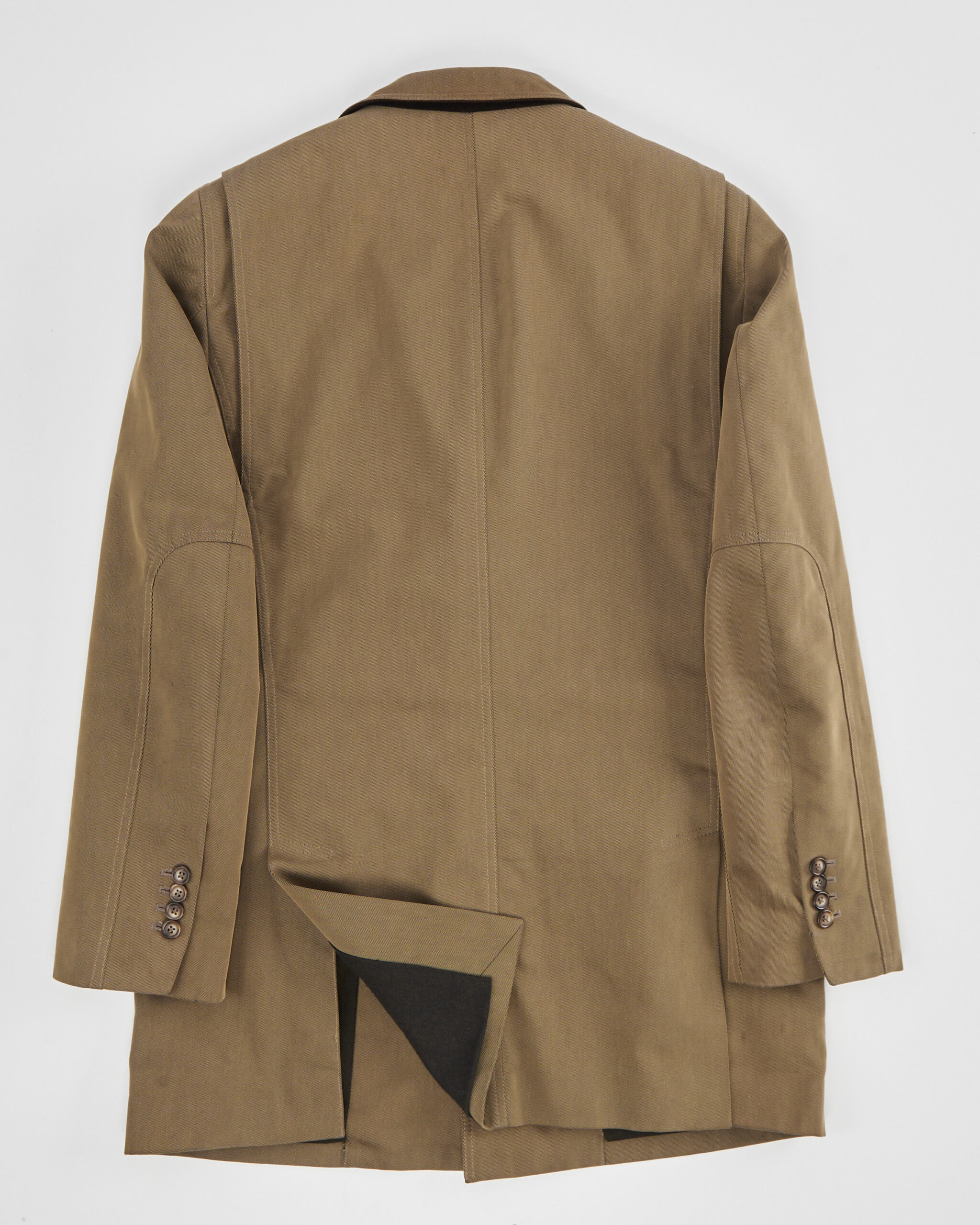 Плащ из хлопка Fay унисекс Fay — фото 2