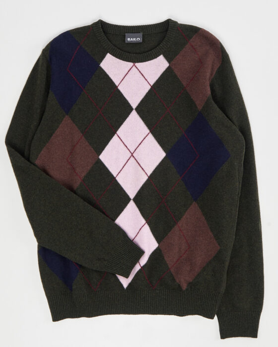 Винтажный свитер из мериносовой шерсти