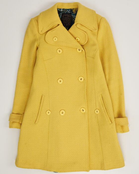 Винтажное двубортное пальто made in Japan