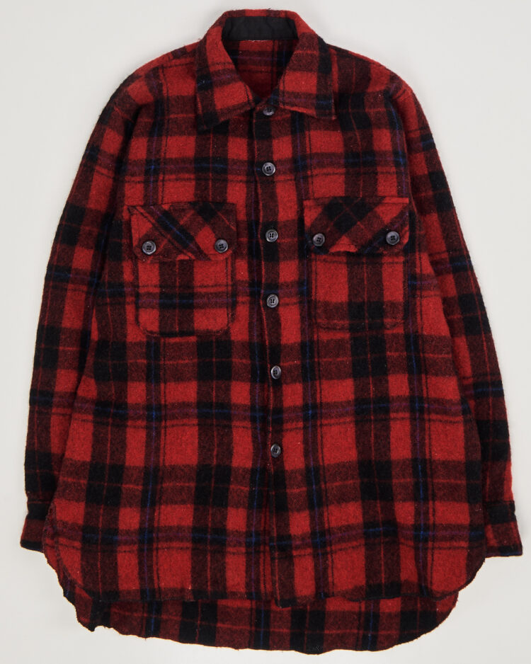 Теплая рубашка PLANAM в клетку