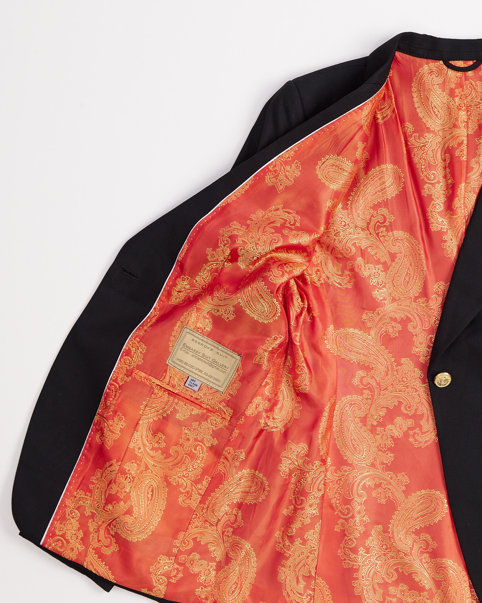 Жакет с жаккардовой подкладкой Embassy Suit Gallery — фото 4