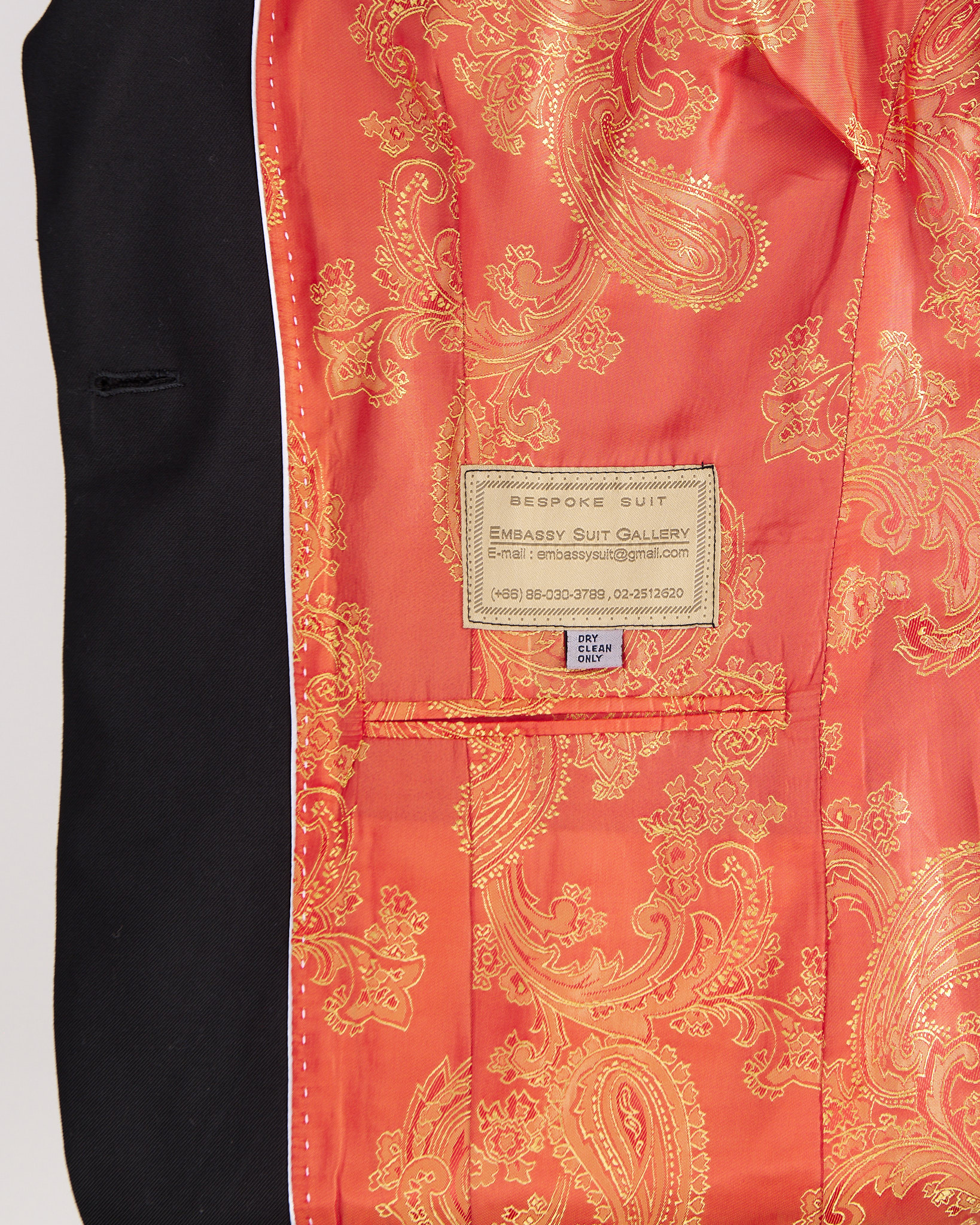 Жакет с жаккардовой подкладкой Embassy Suit Gallery — фото 5