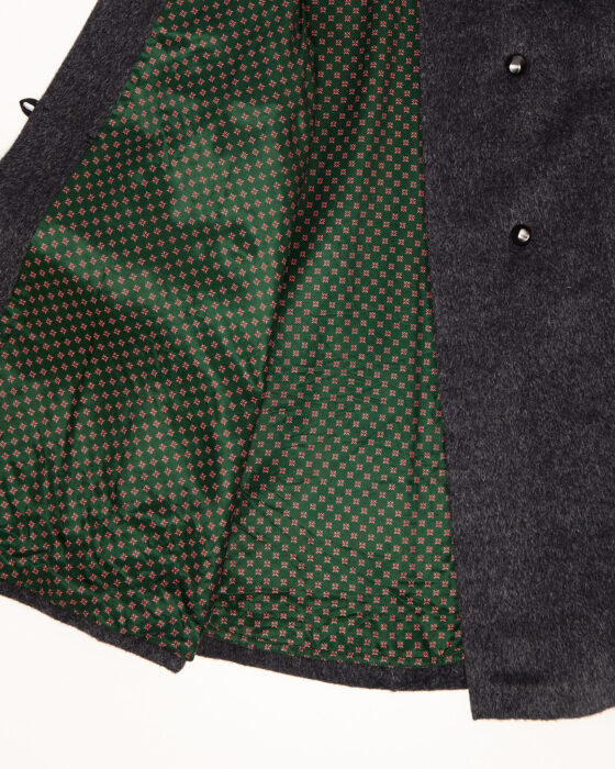 Шерстяное пальто с меховой отделкой Steinbock — фото 4