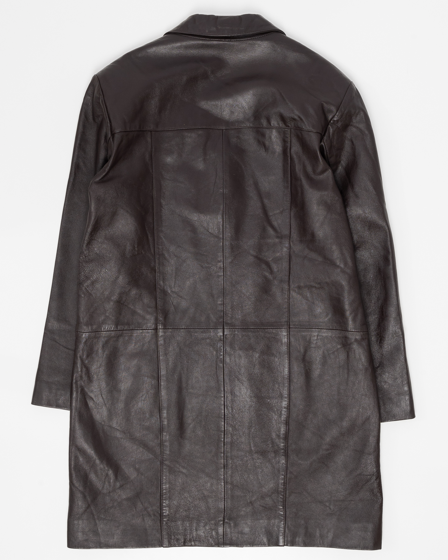 Пальто из натуральной кожи — фото 2