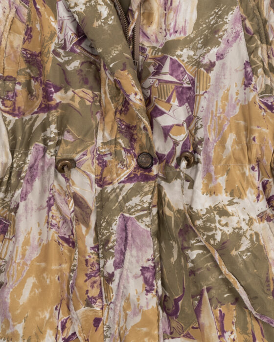 Парка с абстрактным принтом Micro — фото 4