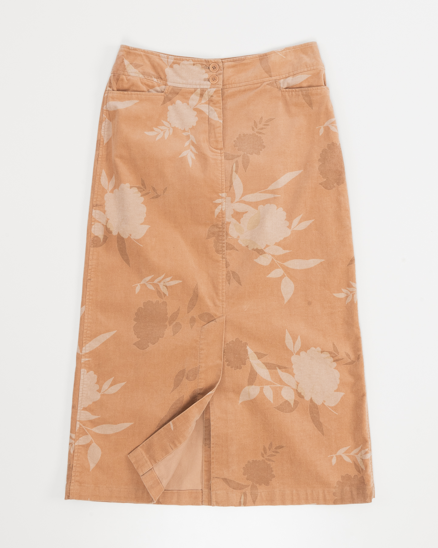 Юбка из хлопкового вельвета Esprit