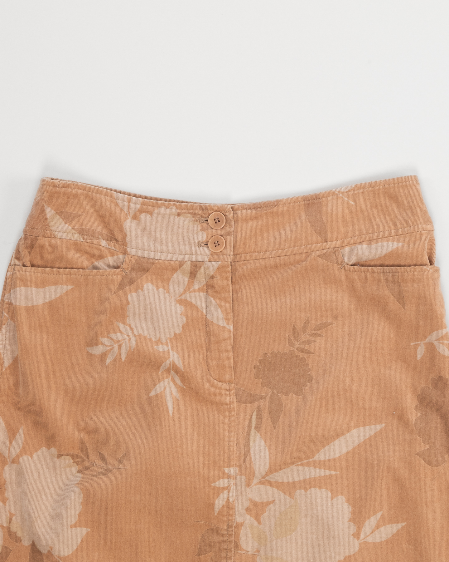 Юбка из хлопкового вельвета Esprit — фото 3