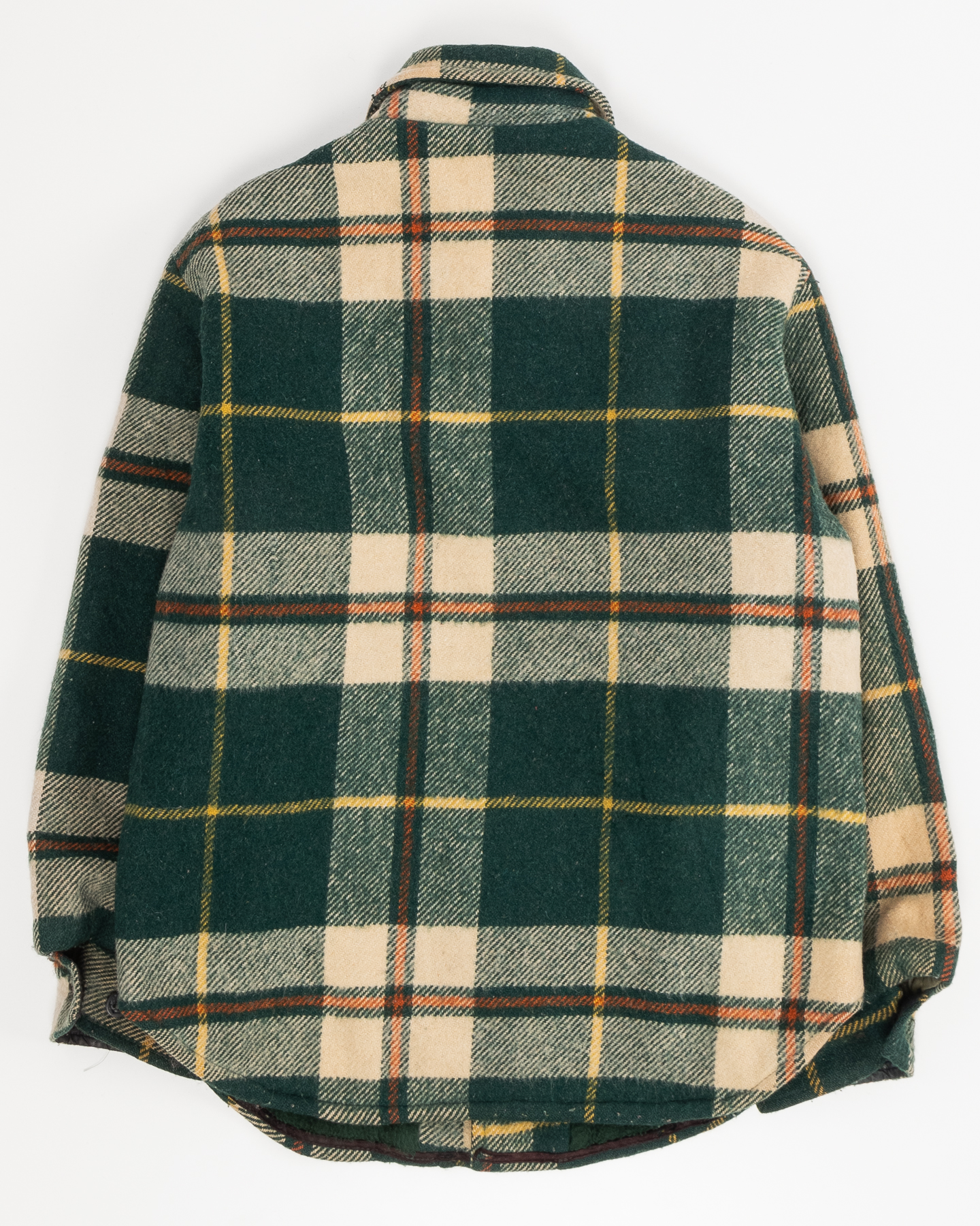 Рубашка-куртка в крупную клетку — фото 2