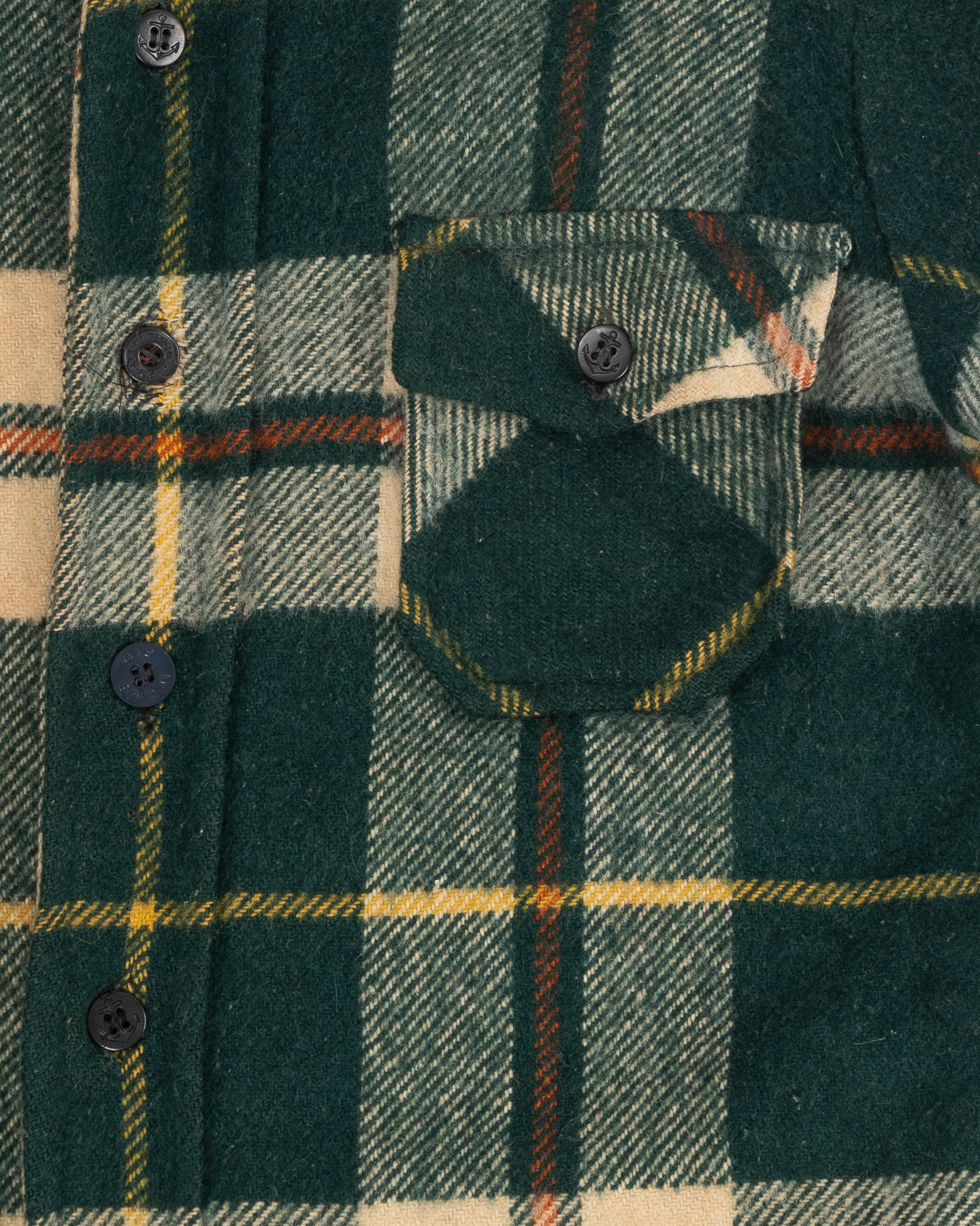 Рубашка-куртка в крупную клетку — фото 4