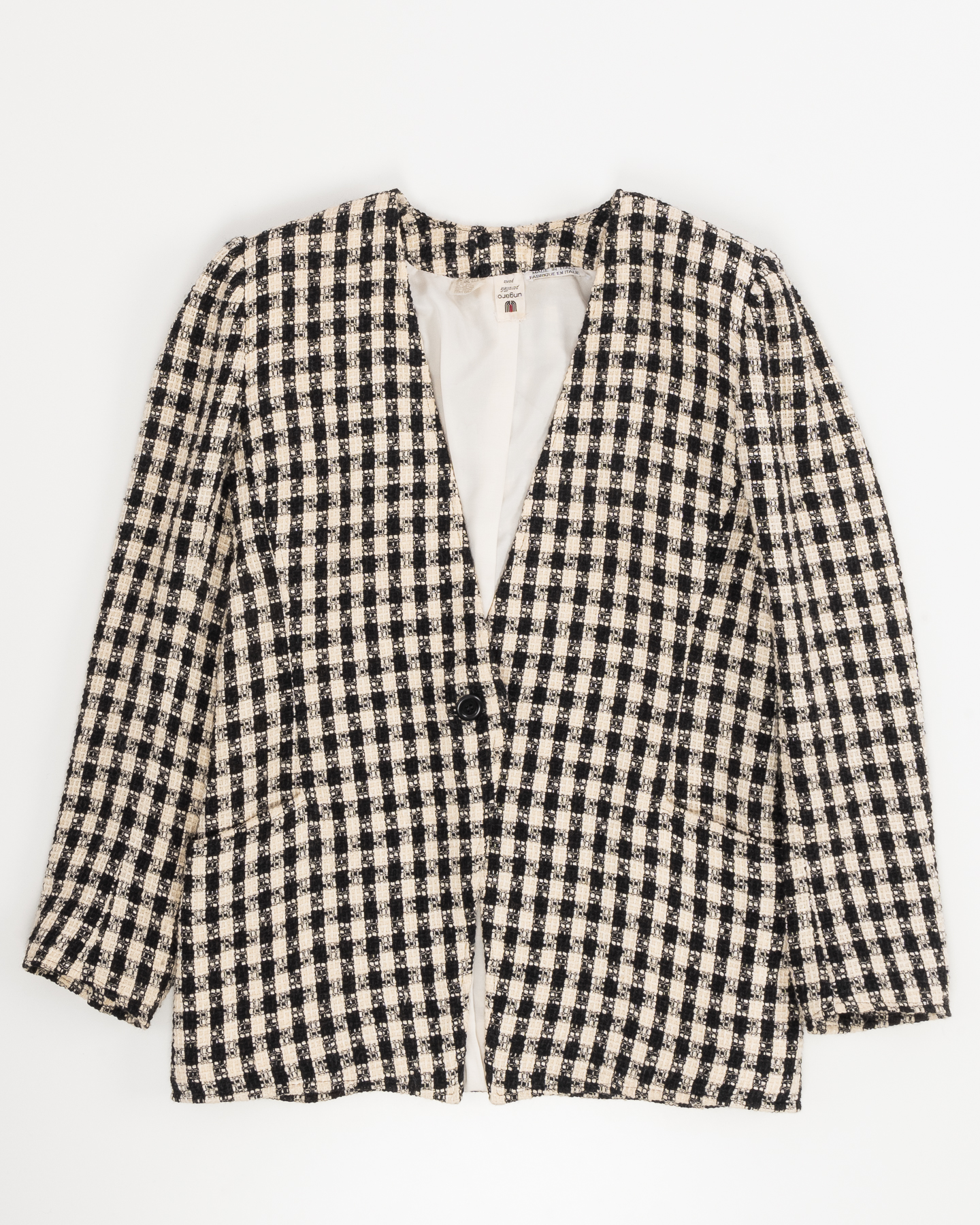 Твидовый жакет Ungaro Ungaro