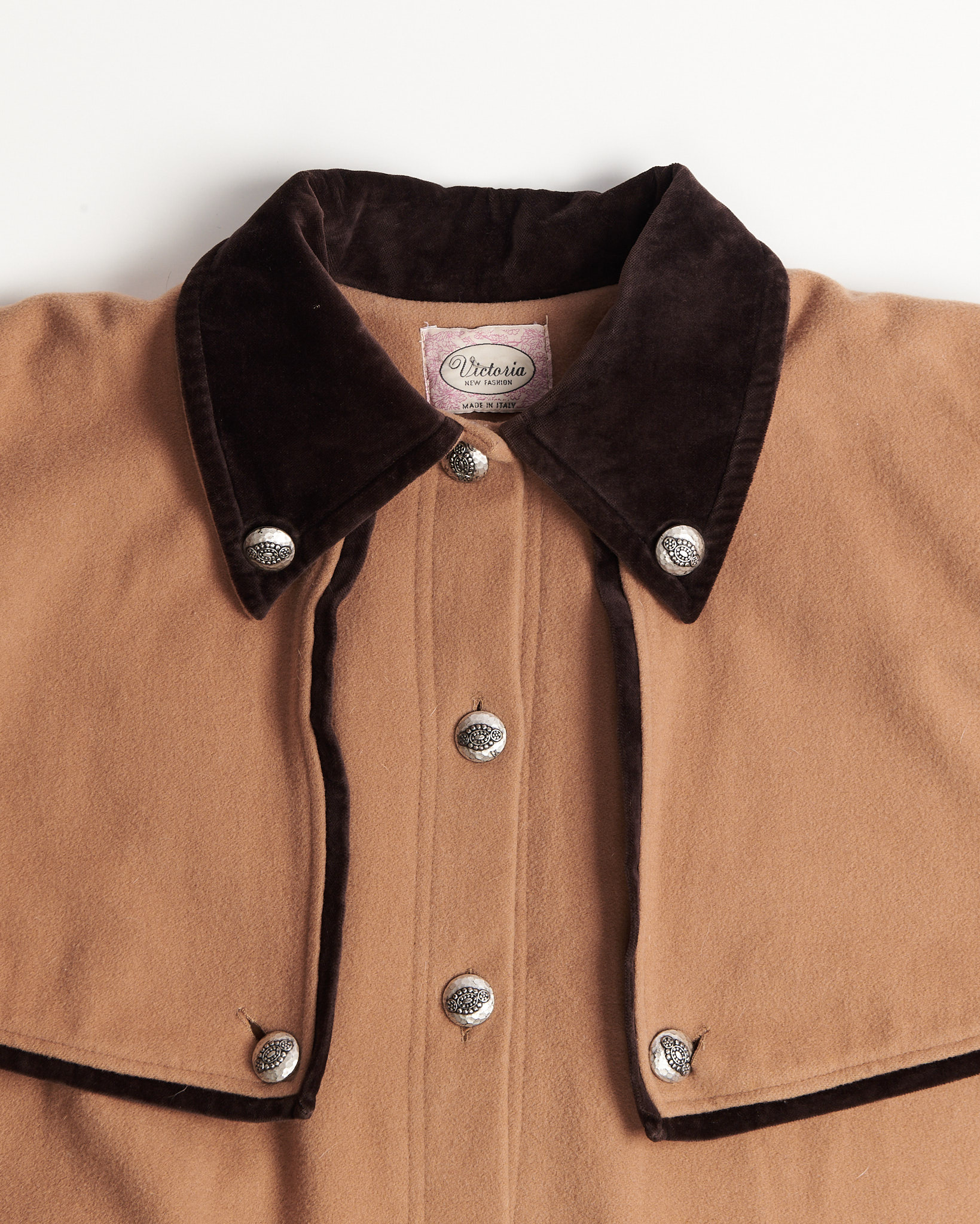 Шерстяной кейп Victoria Victoria — фото 3