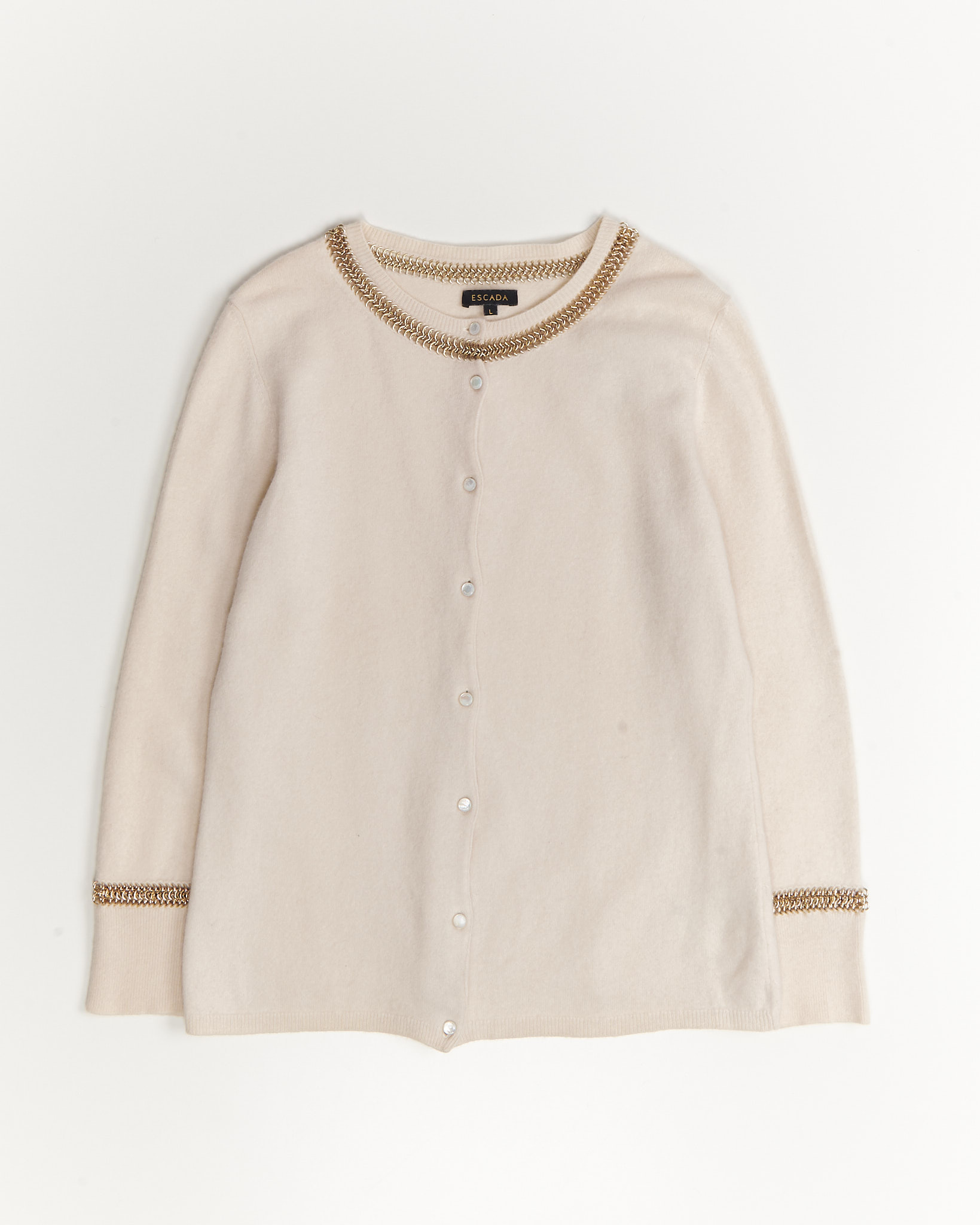 Кардиган Escada с декоративной цепочкой Escada