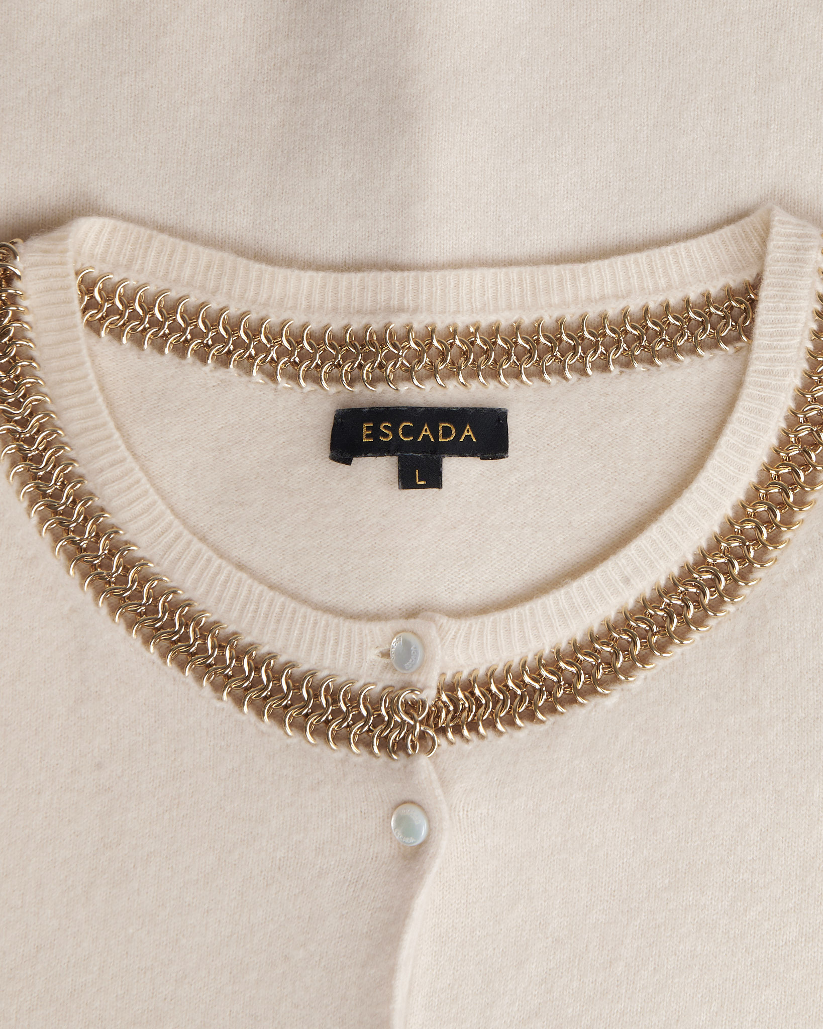 Кардиган Escada с декоративной цепочкой Escada — фото 4