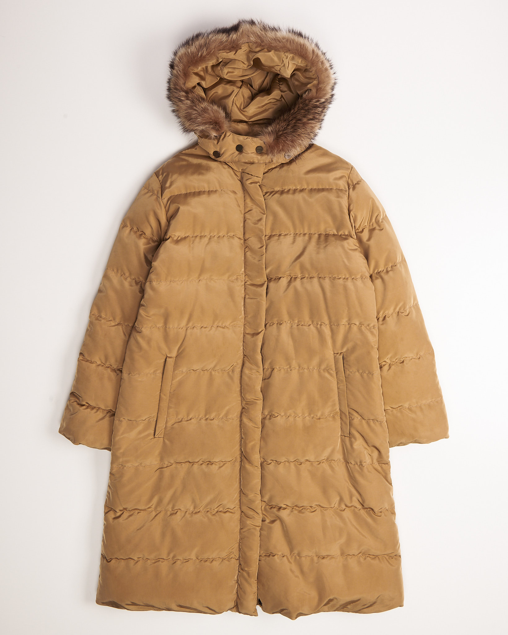 Пуховик Weekend Max Mara с мехом Max Mara