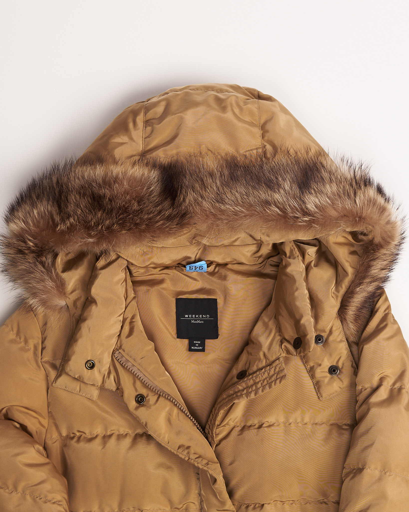 Пуховик Weekend Max Mara с мехом Max Mara — фото 3