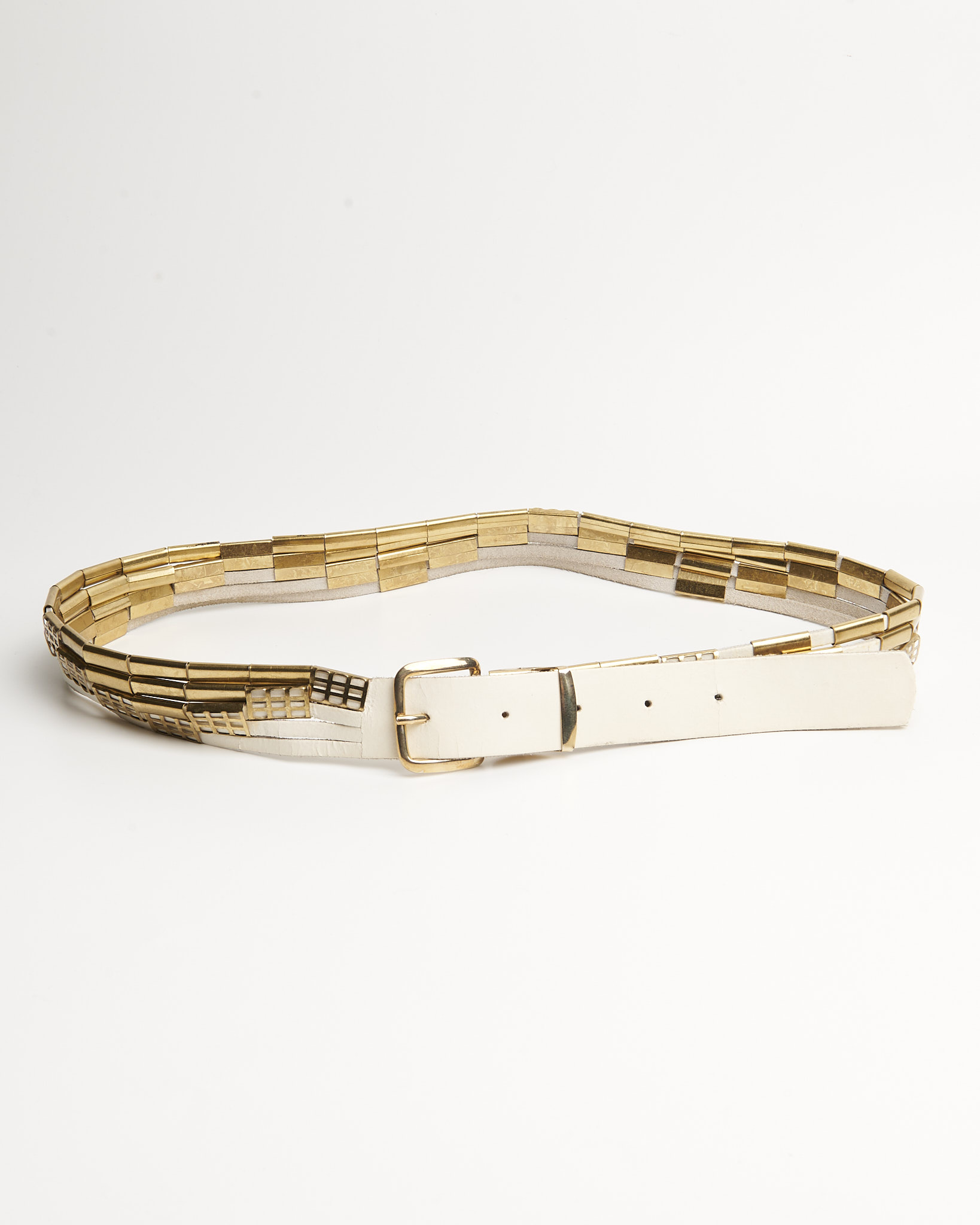 Ремень с металлическими элементами — фото 2