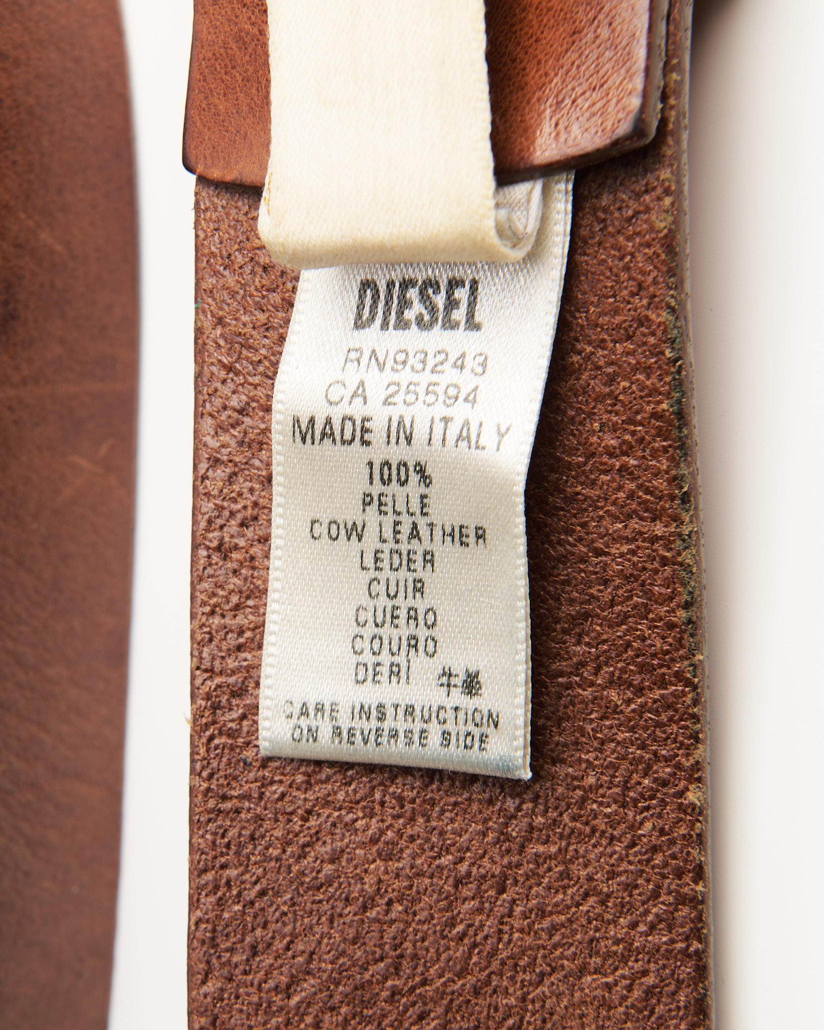 Кожаный ремень Diesel Diesel — фото 8