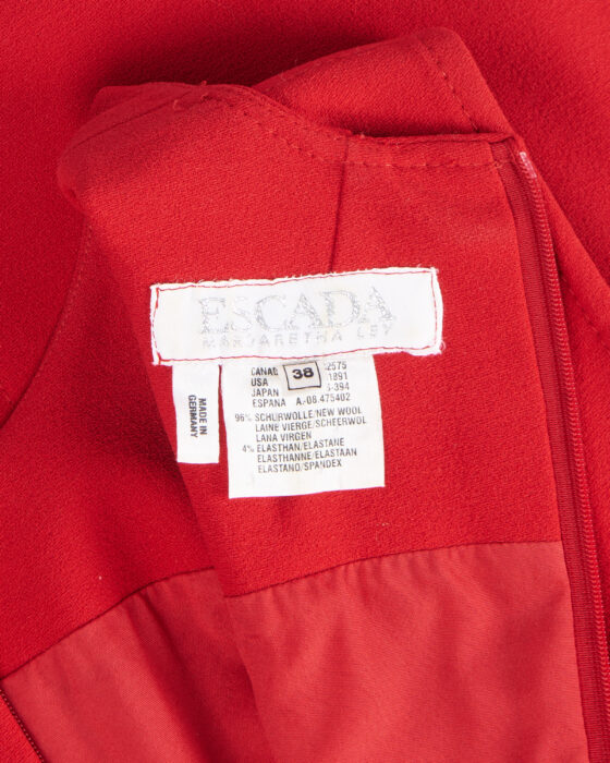 Платье Escada из шерсти Escada — фото 4