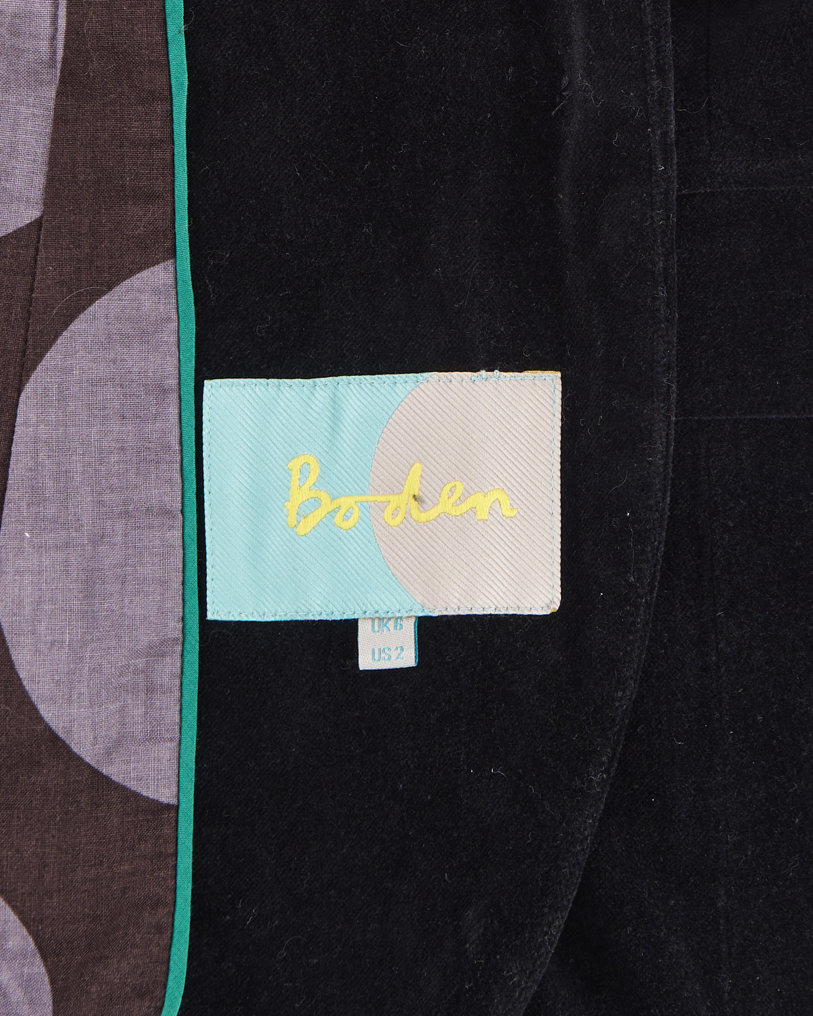 Бархатный жакет Boden Boden — фото 5