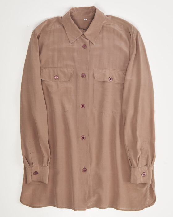 Шелковая рубашка