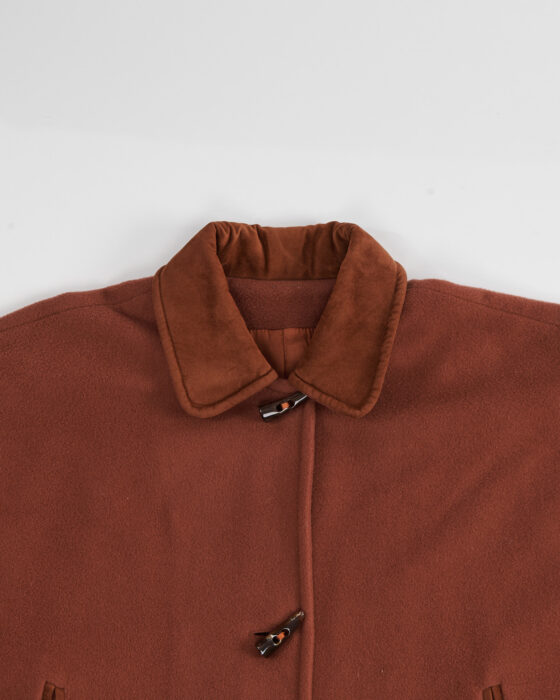 Пончо с бахромой Made in Italy — фото 4