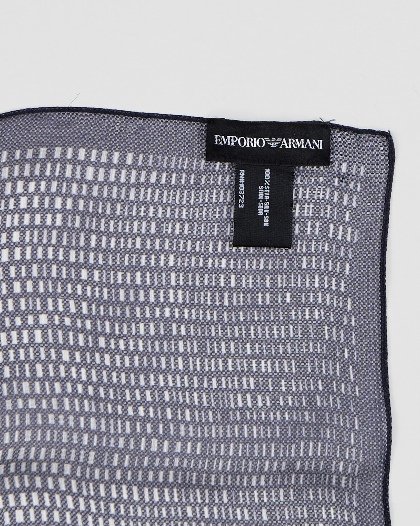 Платок Emporio Armani из шёлка Emporio Armani — фото 2