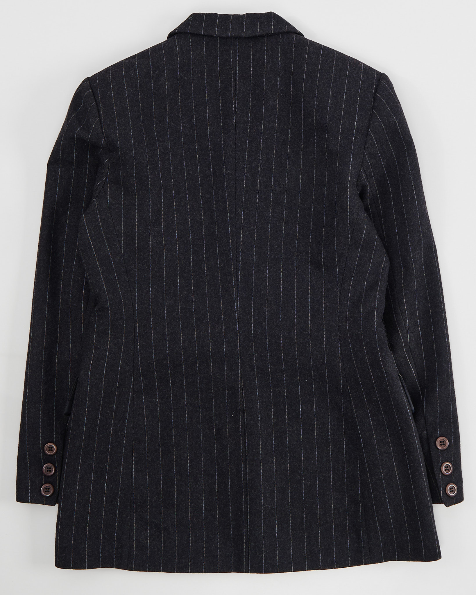 Жакет в тонкую полоску из шерсти Max Dine — фото 2