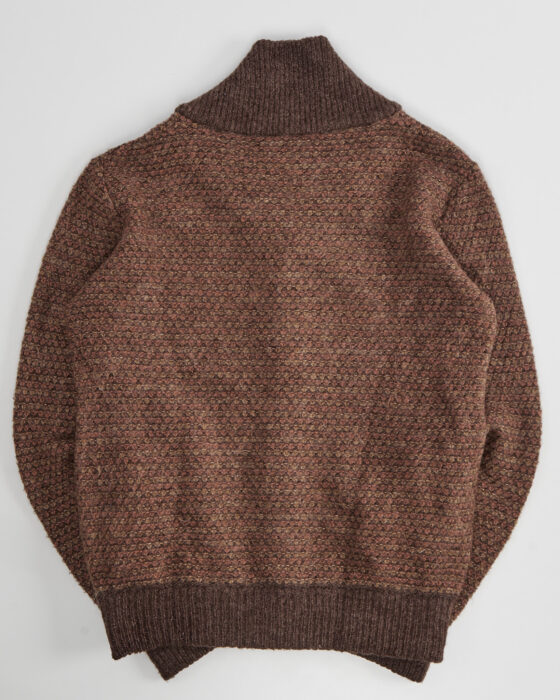 Кардиган и шерсти с  узором — фото 2