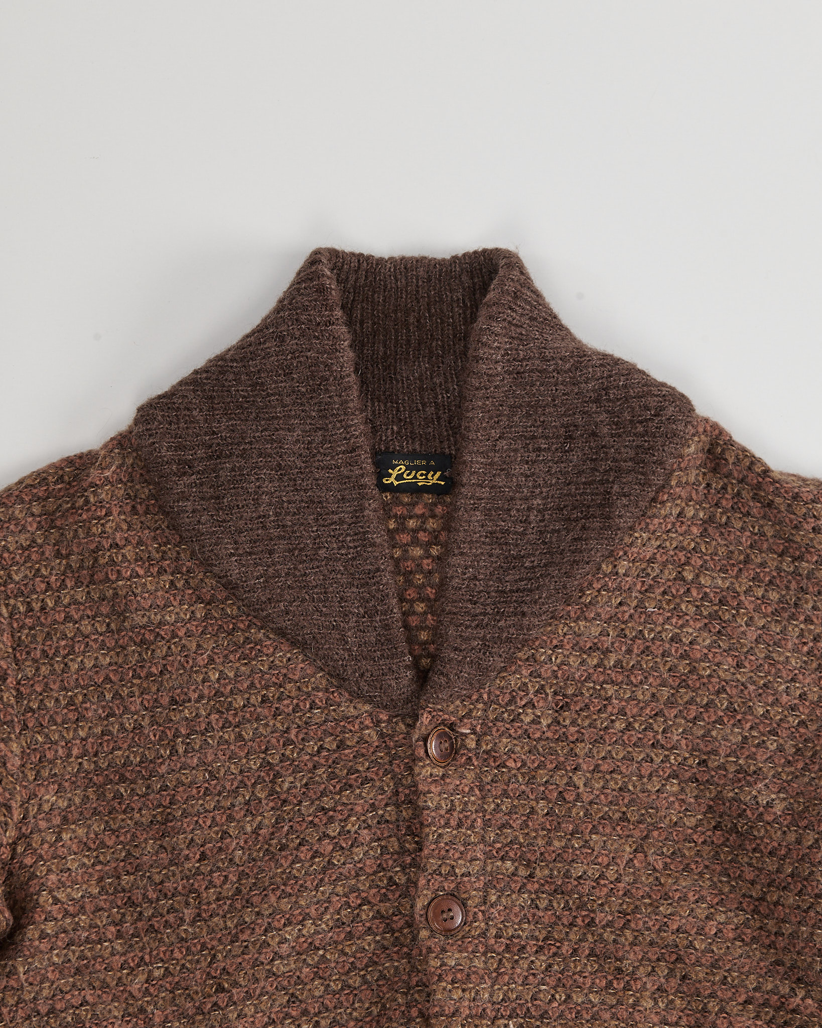 Кардиган и шерсти с  узором — фото 3